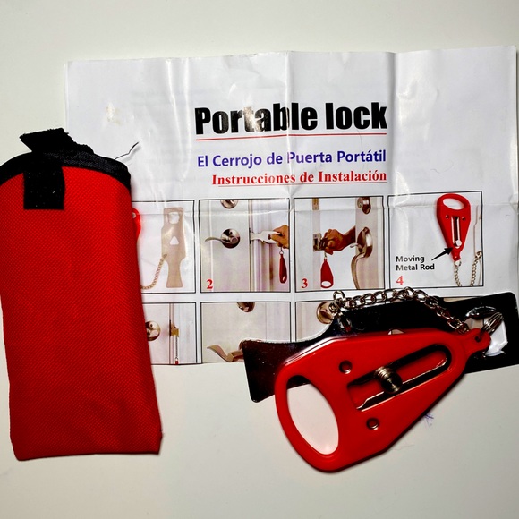 Portable Door Lock - Picture 1 of 4